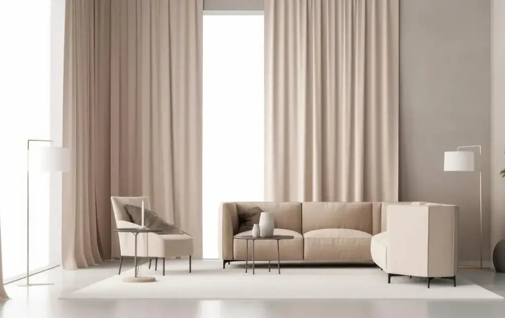 ستائر مودرن للصالون | أفاق الجودة للستائر