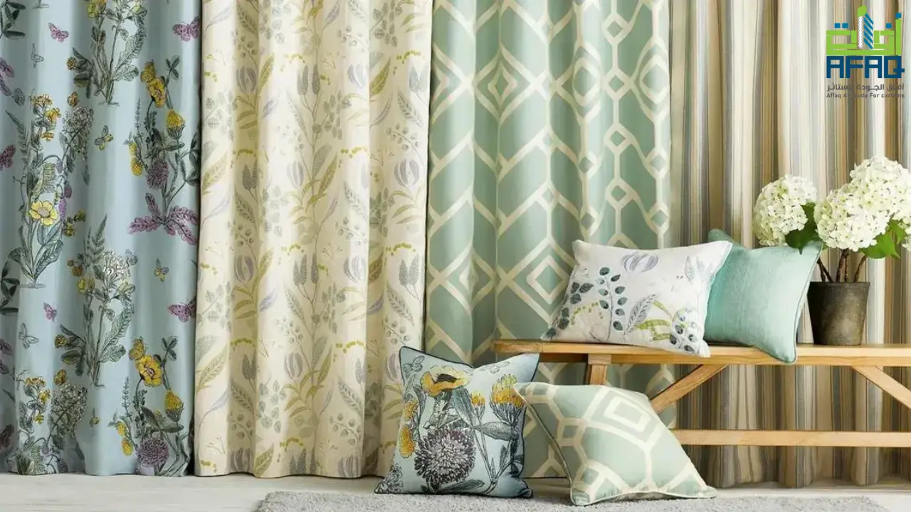 احدث موديلات الستائر لغرف الاستقبال