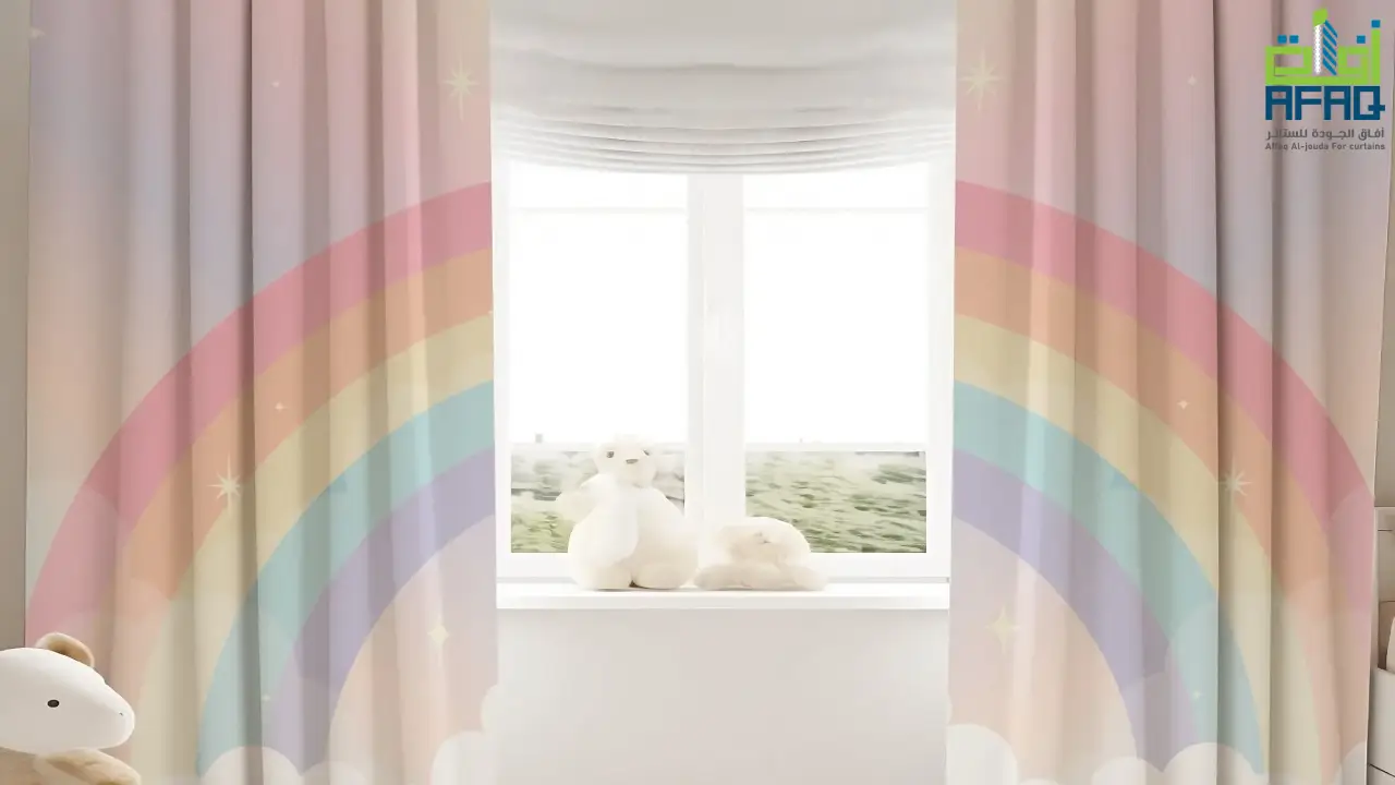 ستائر غرف اطفال