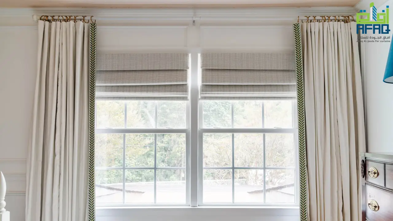 طريقه تفصيل ستائر شيفون علي مواسير